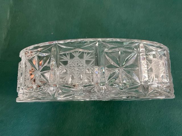 Elegante portacaramelle  poltar crystal 24% PbO