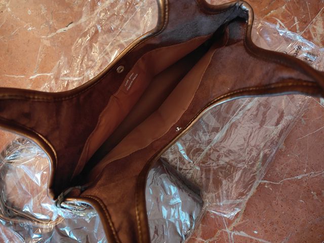 Bolso Clarins marrón