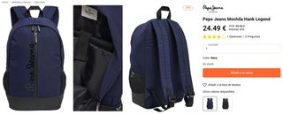 Mochila Pepe Jeans Hank Legend (a estrenar)