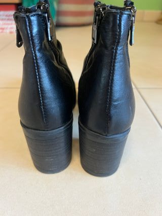 Stivaletti donna neri - 2 zip