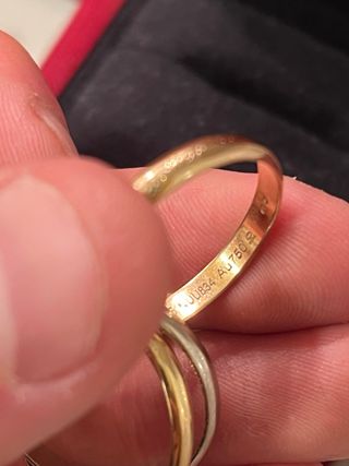 Trinity anillo Cartier
