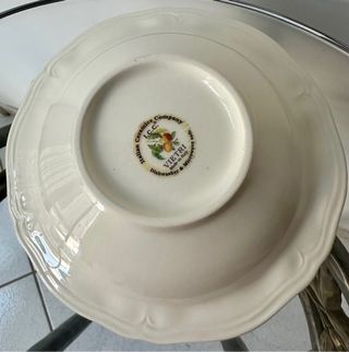 7 coppe ceramica pregiata ICC made italy