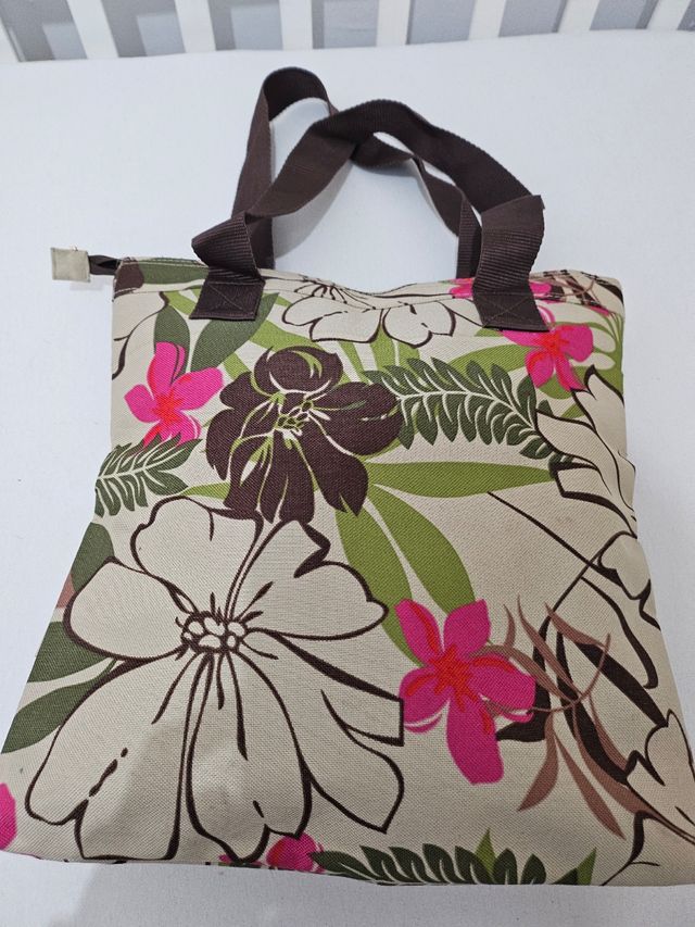 Bolso loneta estampado