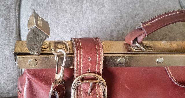 Maletín Cuero Marrón Vintage - STAR ÇANTA