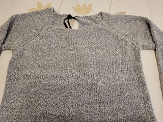 Jersey calentito gris, talla S