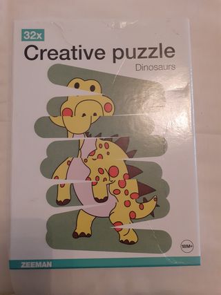 Puzzle Creativo Dinosaurios 32 piezas