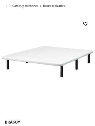 Somier. Base tapizada