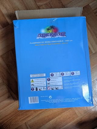 Flotador hinchable piscina