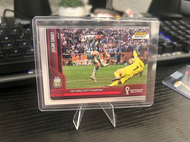 Messi panini Instant Qatar 2022