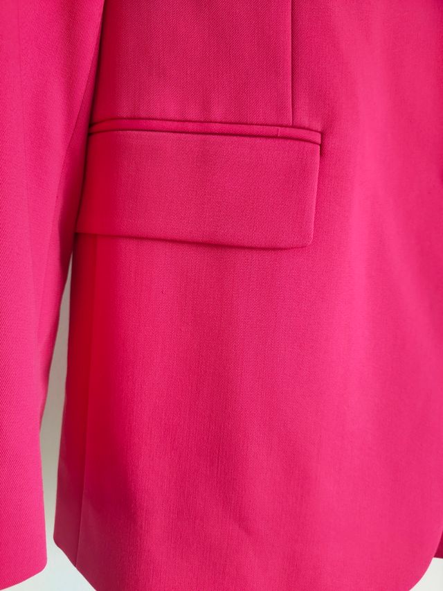 Blazer oversize fucsia