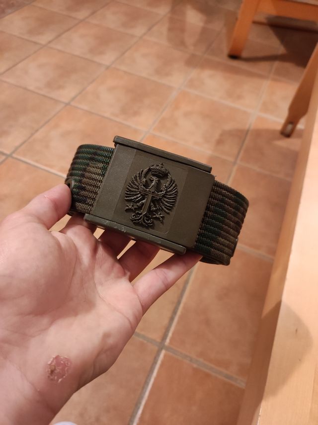 Cinturón Ejército Español
