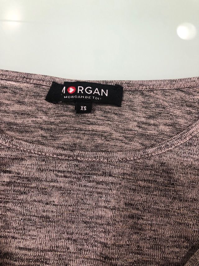 Camiseta Morgan Gris Talla 4