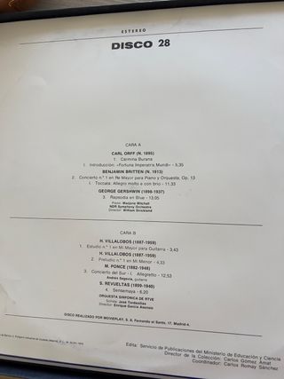 Antología Sonora - Vinilos Clásicos