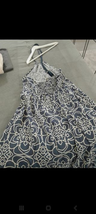 Vestito Zara lungo cotone nappine