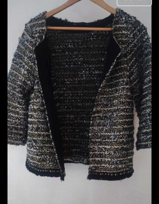 Blazers mujer - rayas, tweed