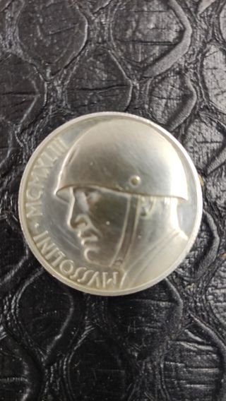 Moneta 20 lire Mussolini