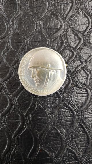 Moneta 20 lire Mussolini