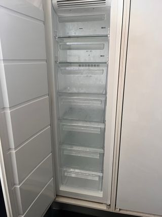 Congelador integrable blanco