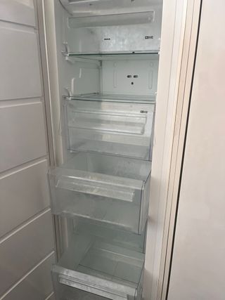Congelador integrable blanco
