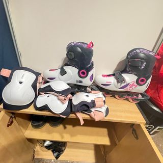 Patines Oxelo 34-36 + Protecciones