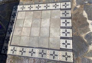 SUELO HIDRÁULICO BUTSEMS & FRADERA BARCELONA 1870