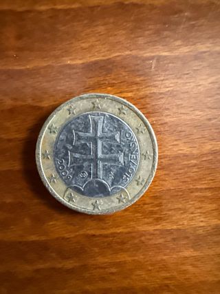 Moneda de 1 euro de Eslovaquia 2009