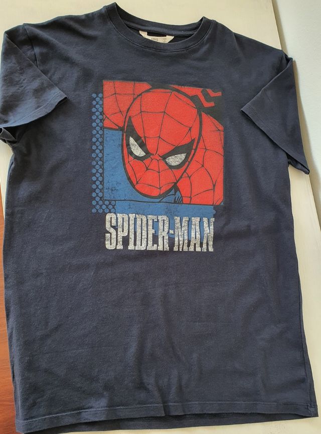 Camiseta niño Spiderman talla 10, Mango
