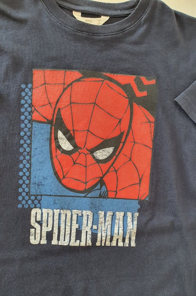 Camiseta niño Spiderman talla 10, Mango