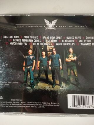 CD - Alter Bridge - BlackBird