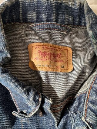 Cazadora vaquera levis mujer