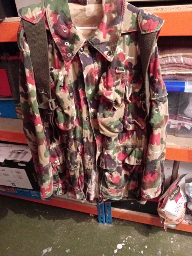 Alpenflage parka y mochila