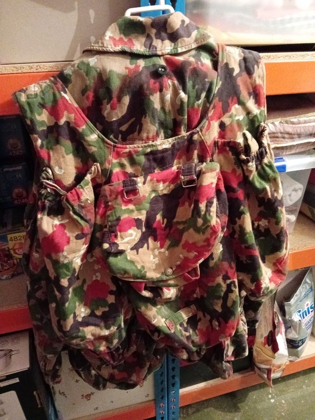 Alpenflage parka y mochila