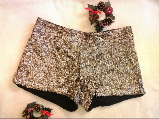 Short lentejuelas