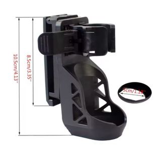 Funda giratoria para linterna tactica
