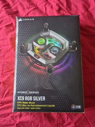 Bloque refrigeracion cpu corsair xc9 rgb