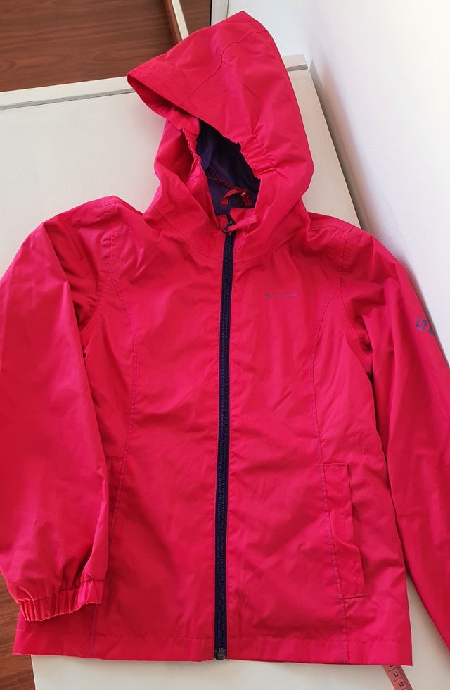 Chaqueta, cortavientos, niña, talla 8