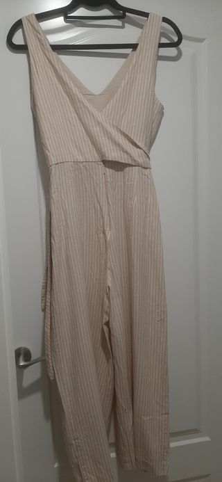 Mono rayas Mango beige
