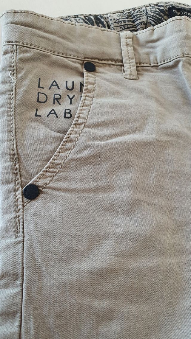 Bermuda niño, beige, marca Nukutavake