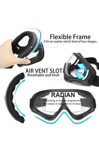 🥽 Gafas de seguridad para los niños, pack de 2 ud