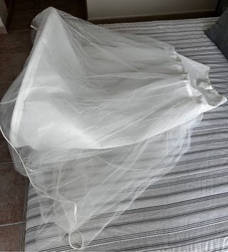 Cancán blanco para vestido novia.
stretch&tulle