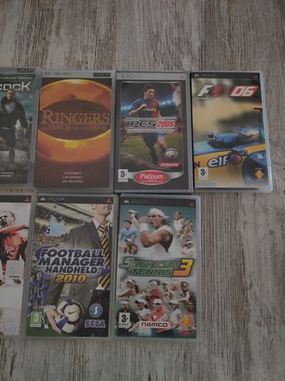 Juegos de consolas, precios en descripción