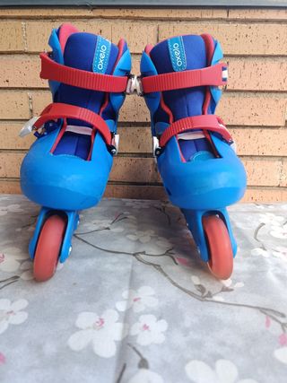 Patines línea niños Oxelo, Tallas 32 a 34