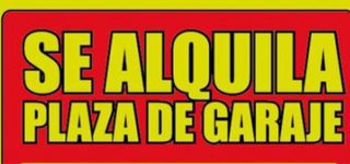 Plaza garaje alquiler Conde Lucanor 2