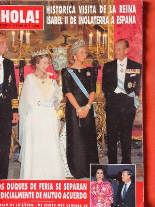 REVISTA ANTIGUA, HOLA, GACETA Y SEMANA. LOTE DE 5