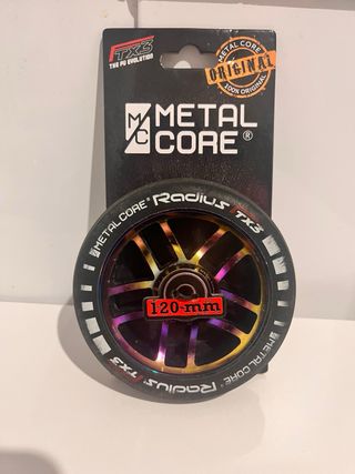 Ruedas Metal Core Radius 120mm