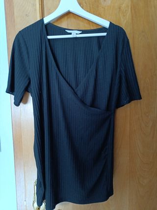 Lote 4 Camisetas corta premama, y lactancia