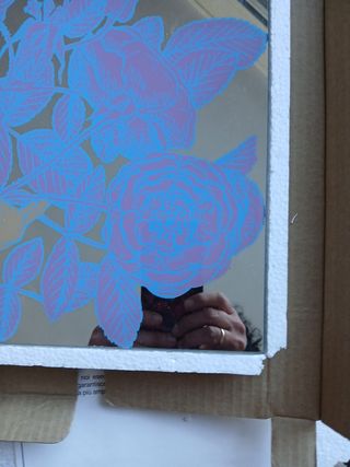 Specchio Decorativo - Rose