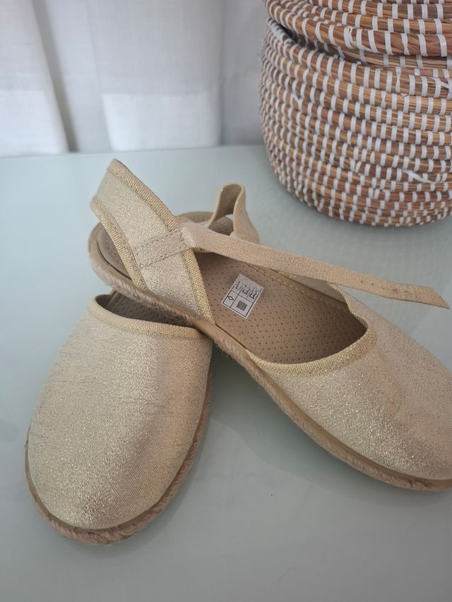 Espardeñas niña -talla 34