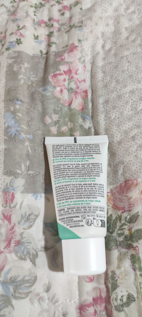 Gel mentol picaduras