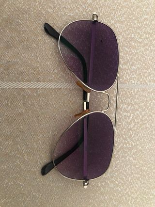 Gafas aviador Steiner vision plata 